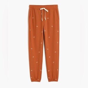 Madewell Bow Embroidered Retro Sweatpants size XXS